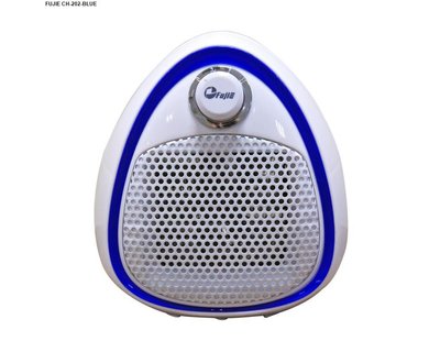 Quạt sưởi gốm Ceramic mini FujiE CH-202 Blue - Màu trắng viền xanh nước biển